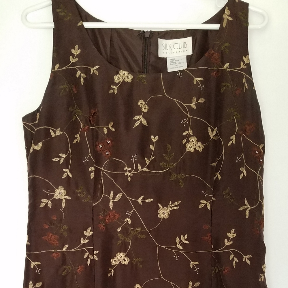ADORABLE SILK DRESS
